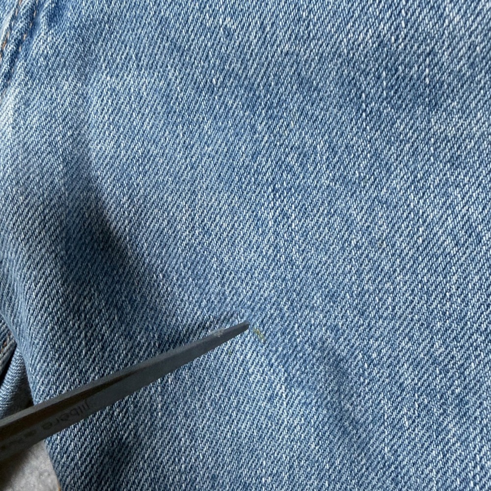 Vintage Levis 505 Straight Leg Jeans Mens Blue Denim 2001 Y2k 40x32 (Fits 38x30) - Picture 9 of 16